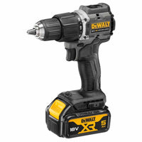 Dewalt DCD100P2T-GB 18V XR Brushless Limited Edition 100 Year Combi Drill, 2x 5.0Ah Batteries, Charger & TSTAK Case