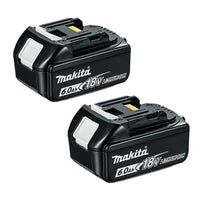 Makita BL1860 batteries twin pack