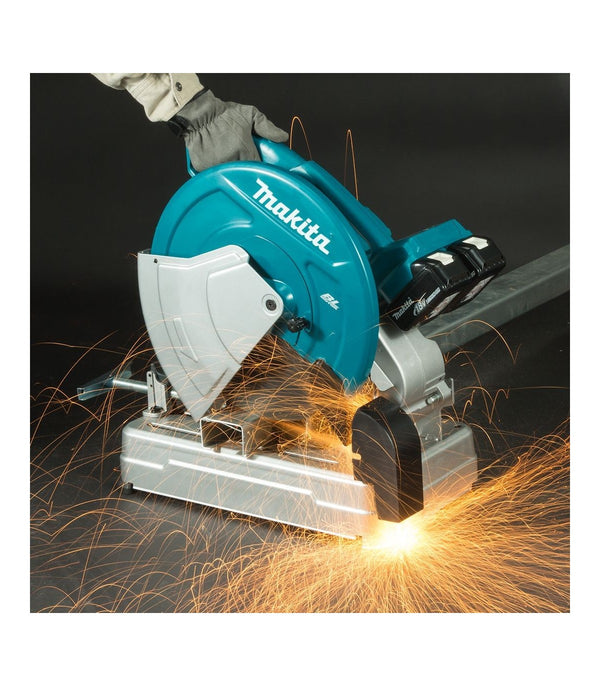 Makita DLW140Z Twin 18v LXT Brushless Cordless Cut-Off Saw Body Only