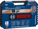 Bosch 2608594070 103 Piece Mixed Drill & Screwdriver Bit Set