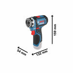 Bosch 06019F6070 GSR 12V-15 FC Drill Driver FlexiClick with 2x GBA 2.0Ah Batteries