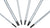 Bosch 1600A02CV3 Professional SL/PH/PZ/TX Assorted Screwdriver Set x6 Pcs