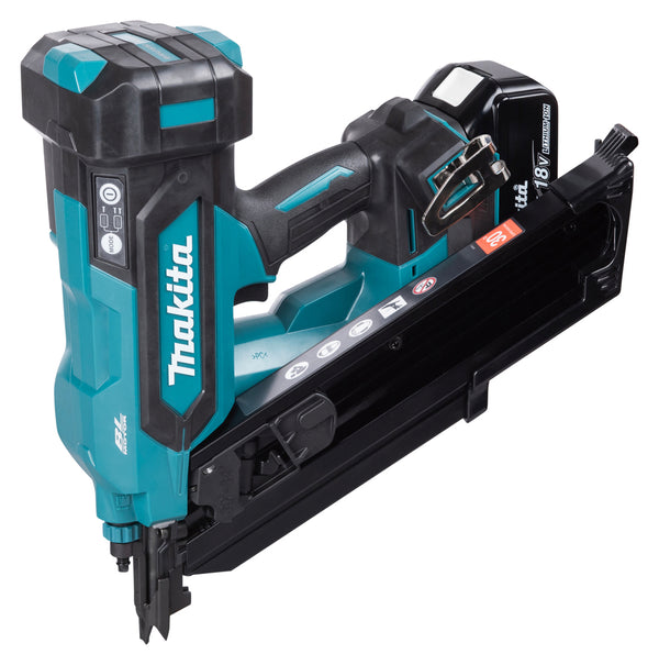Makita DBN900ZK 18V LXT Brushless First Fix Framing Nailer - Body & Case