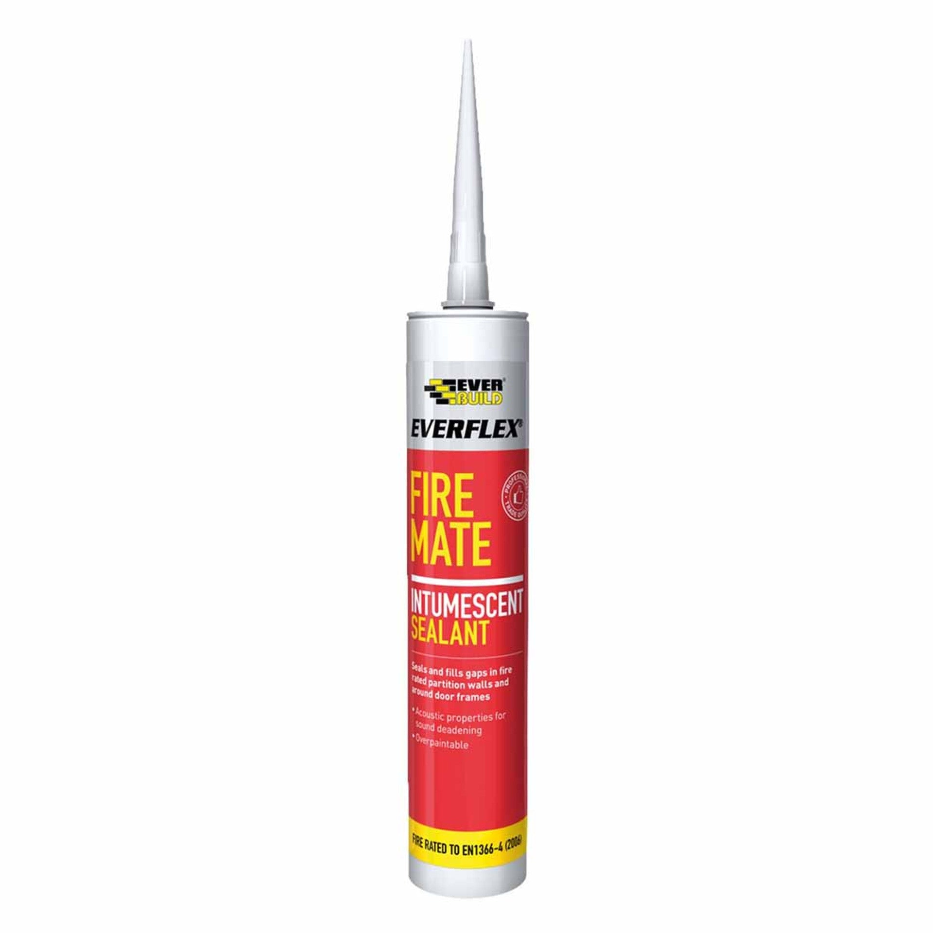 Everbuild Fire Mate Intumescent Sealant 295ml C3 White (25 Pack)