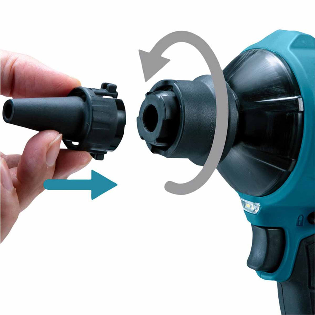 Makita AS001GZ05 40V Max XGT Brushless Dust Blower with Makpac Case Body Only