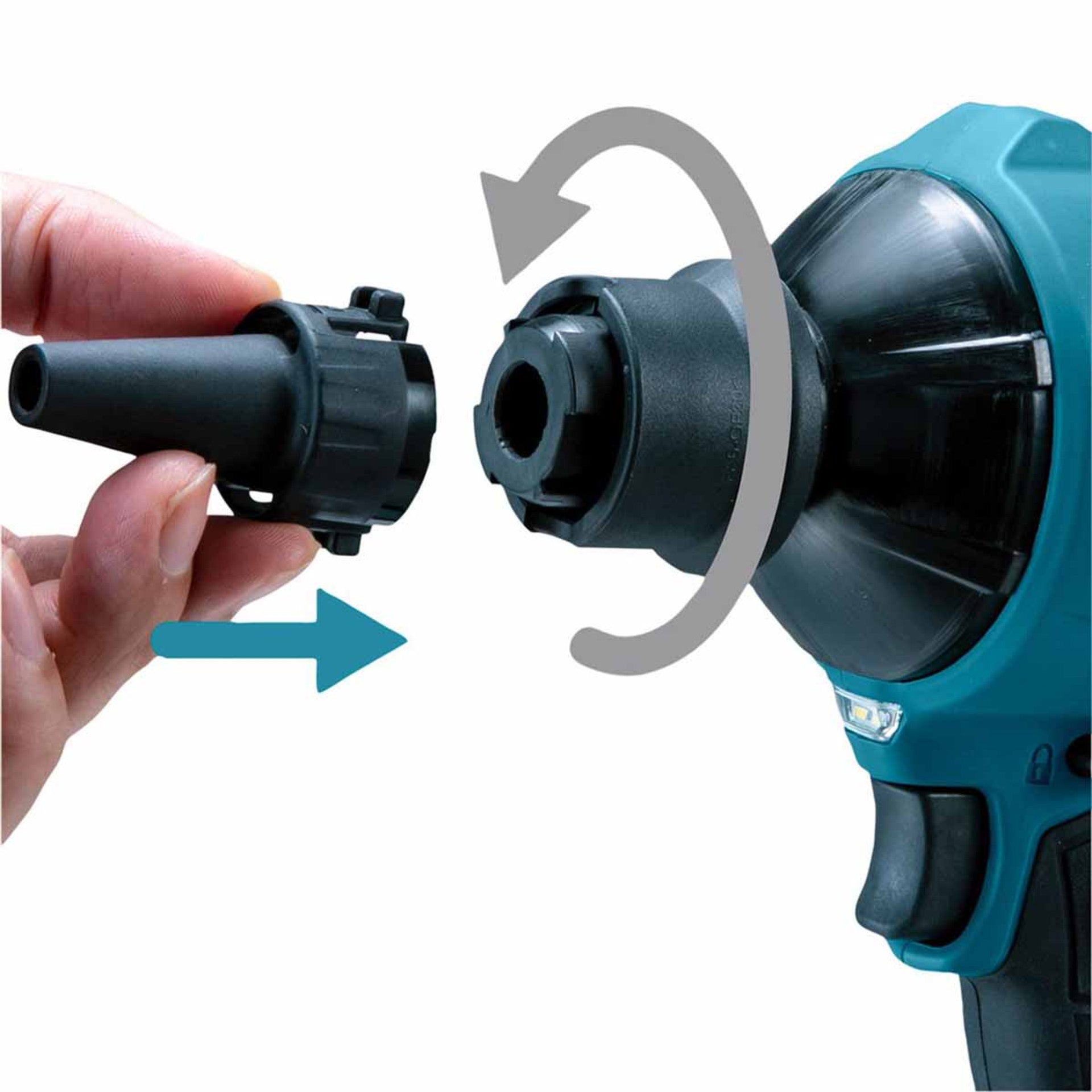 Makita AS001GZ05 40V Max XGT Brushless Dust Blower with Makpac Case Body Only