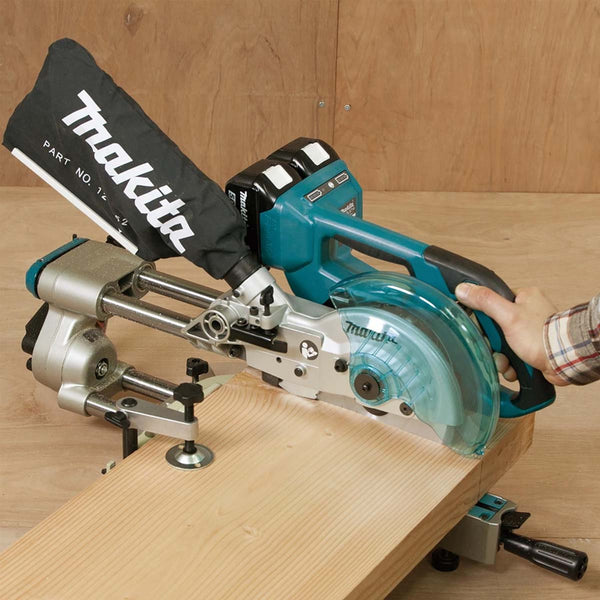 Makita DLS714NZ Twin LXT 18V Brushless 190mm Mitre Saw (Body Only)