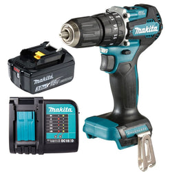 Makita DHP487SF 18V LXT Lithium Brushless Combi Hammer Drill 1 x 3AH + Charger