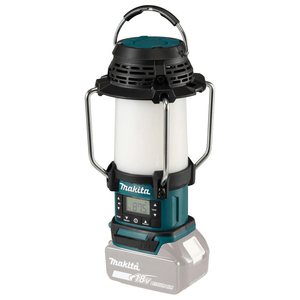 Makita DMR055 LXT 18v Cordless Radio AM FM Camping Lantern Torch Site Body Only