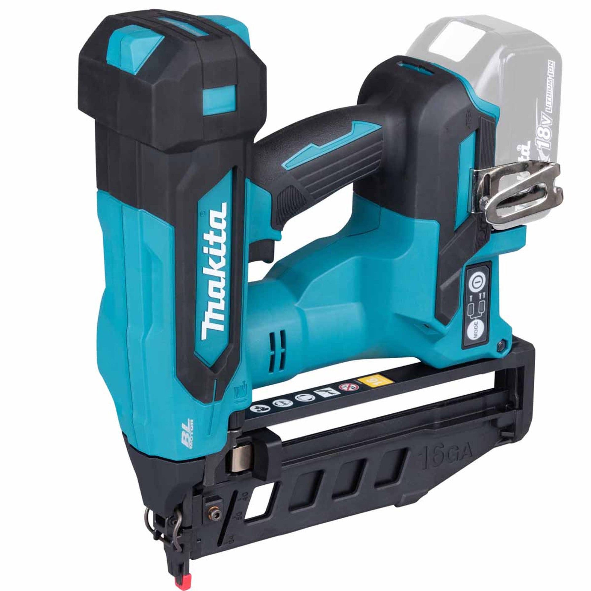 Makita DBN601ZJ 18V LXT Straight 16G  Brushless Straight Finishing Nailer Body Only