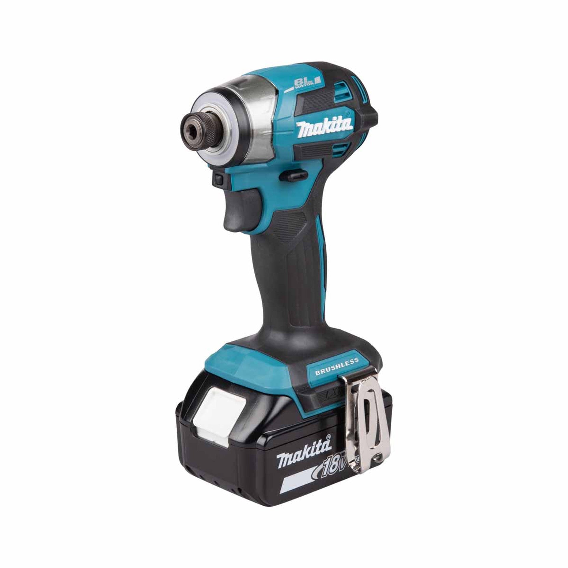 Makita DLX2549TJ 18V LXT Brushless Twin Kit DHP492 Combi Drill and DTD173 Impact Driver with 2x 5.0Ah Batteries