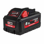 Milwaukee M18 HB5.5 18V 5.5Ah High Output Redlithum-ion Battery