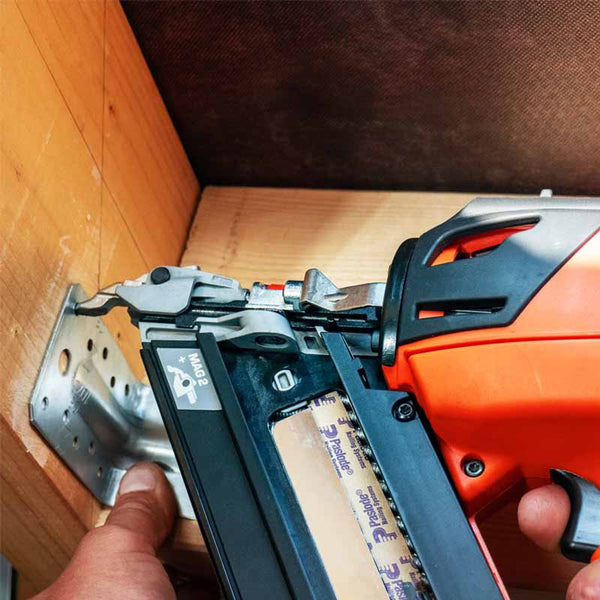 Paslode 014012 Combi XI 2-in-1 Cordless Strip Nailer with 2x Magazines and 1x 2.1Ah Battery