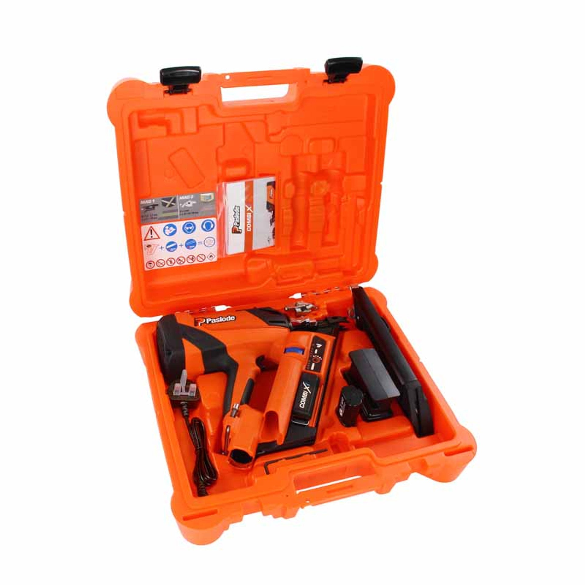 Paslode 014012 Combi XI 2-in-1 Cordless Strip Nailer with 2x Magazines and 1x 2.1Ah Battery