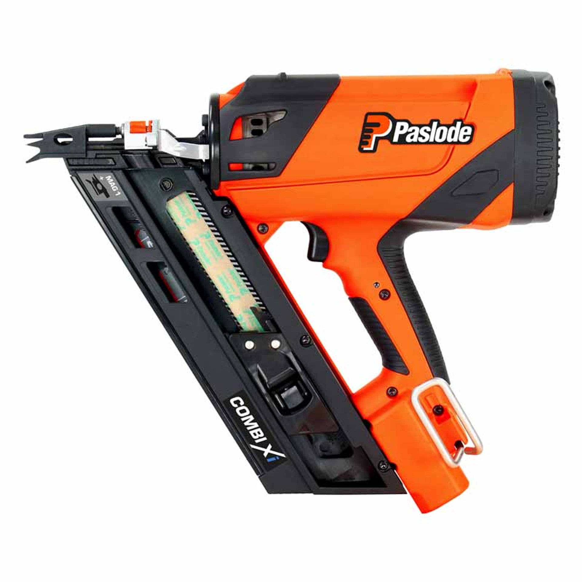 Paslode 014012 Combi XI 2-in-1 Cordless Strip Nailer with 2x Magazines and 1x 2.1Ah Battery