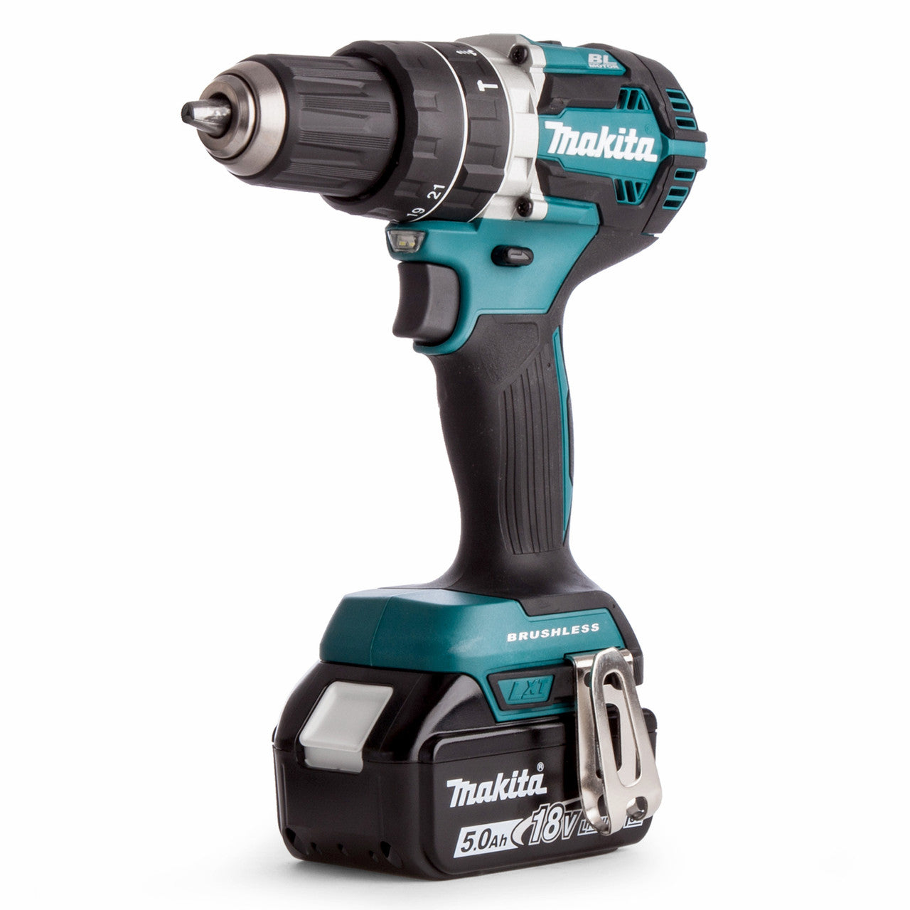 Makita DLX2202TJ1 50th Anniversary 18V LXT Brushless Combo Kit (2 x 5.0Ah Batteries) in MakPac Case