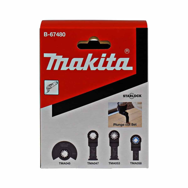 Makita B-67480 Multi-Tool Starlock Plunge Set
