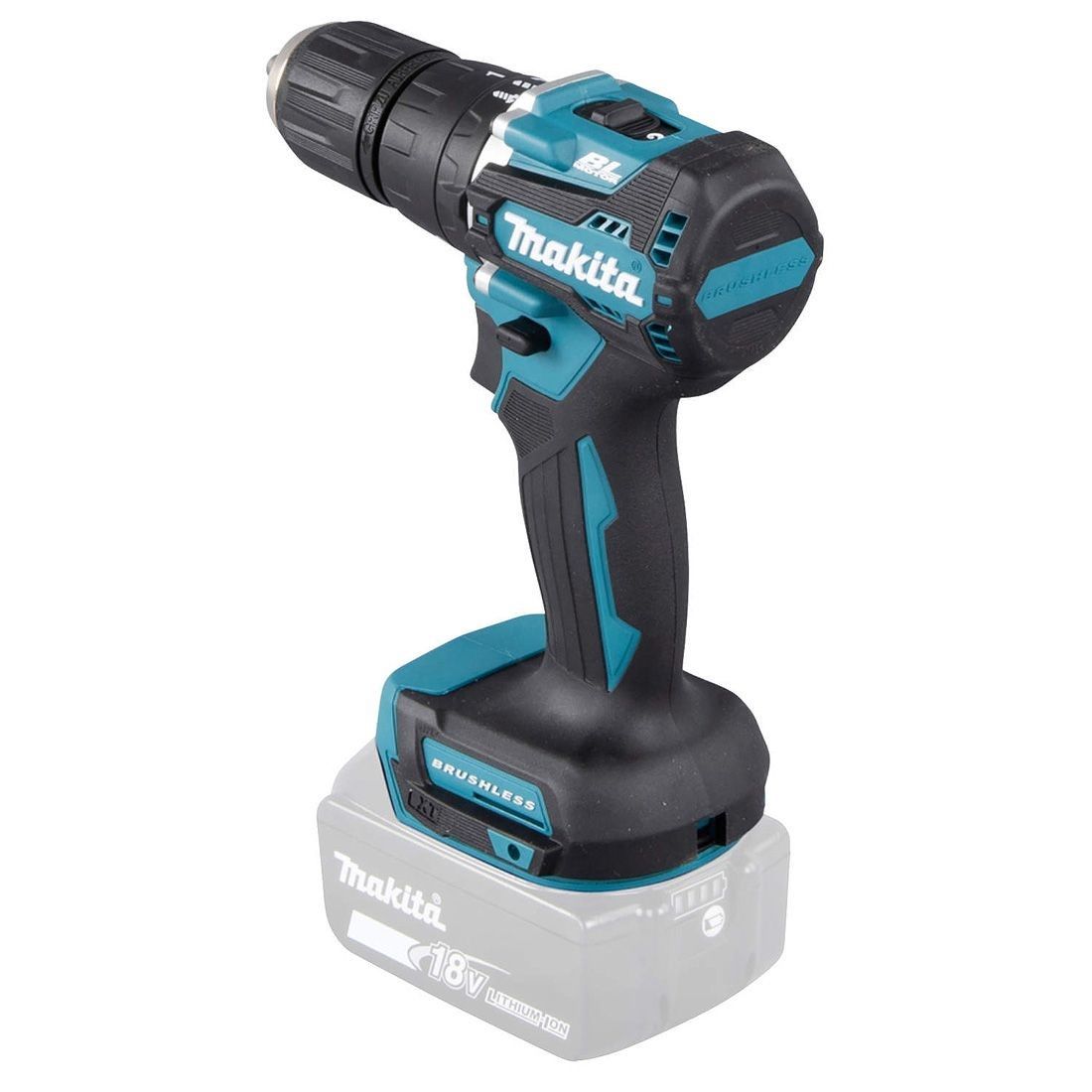 Makita DHP487SF 18V LXT Lithium Brushless Combi Hammer Drill 1 x 3AH + Charger