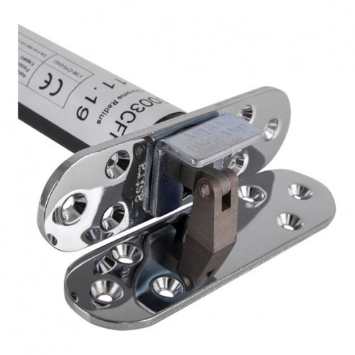 Astra 3003 CFR Series Concealed Fire Door Closers Radius 60kg Chrome