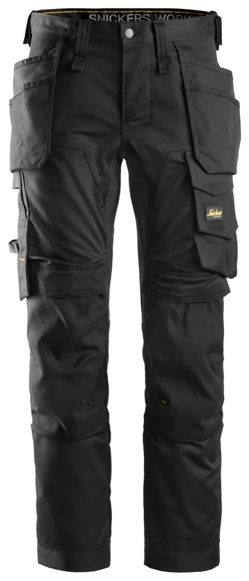 Snickers Workwear 6241 Stretch Work Trousers Black