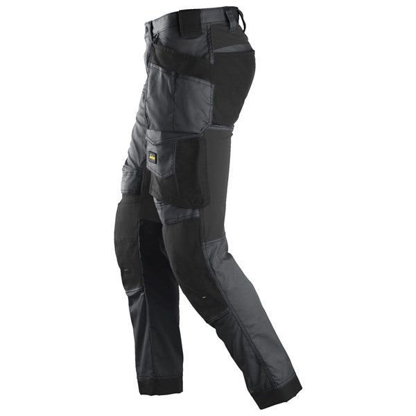 Snickers Workwear 6241 Stretch Work Trousers Black/Grey