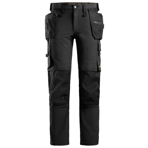 Snickers 6271 AllroundWork Full Stretch Work Trousers Black