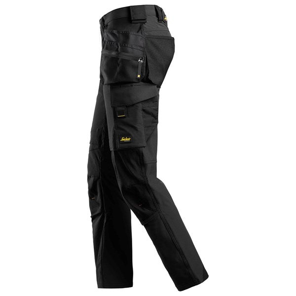 Snickers 6271 AllroundWork Full Stretch Work Trousers Black