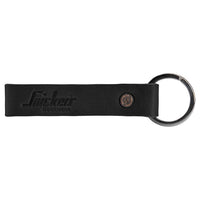 Snickers Workwear 9751 Leather Keyring Black