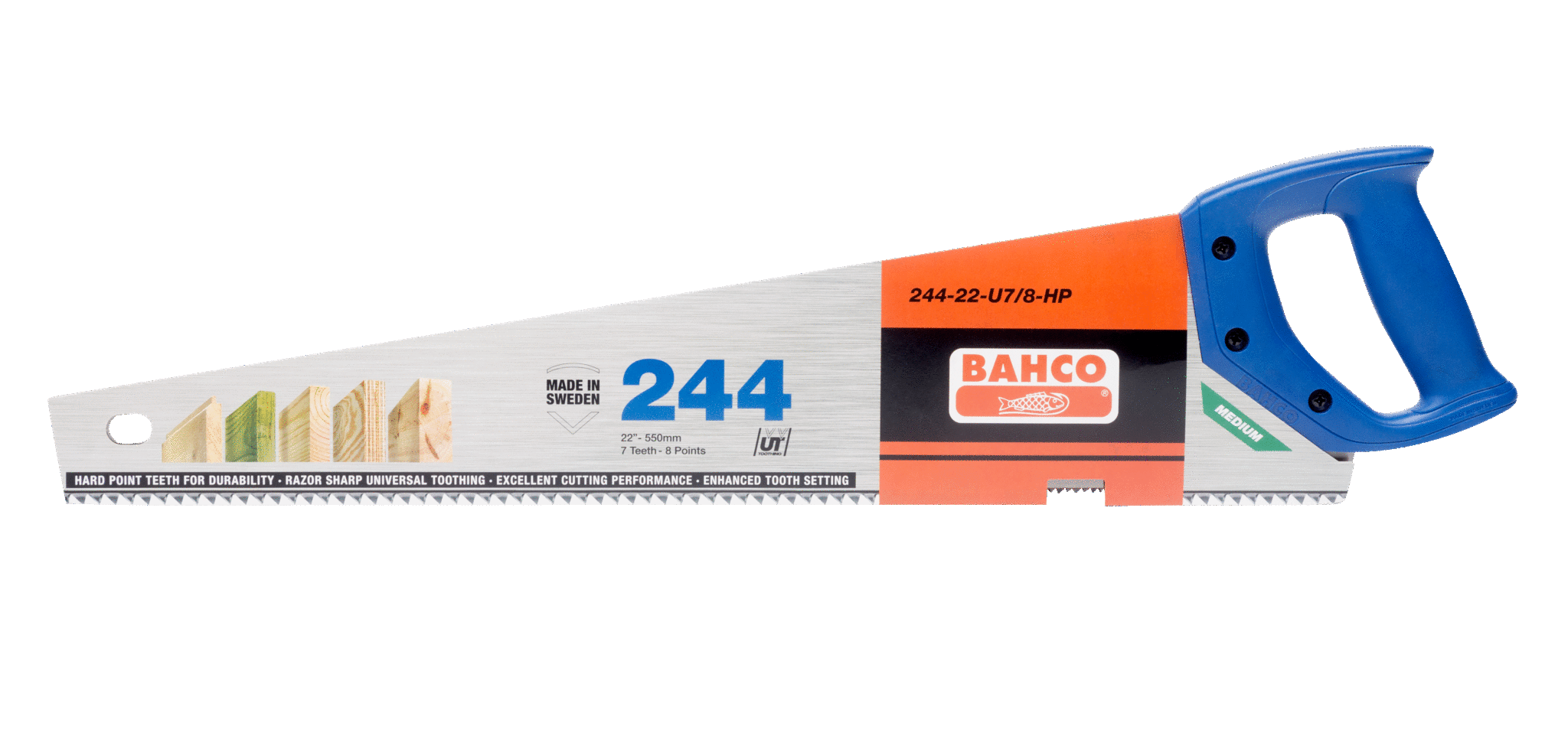Bahco 244 22" Hardpoint Hand Saw
