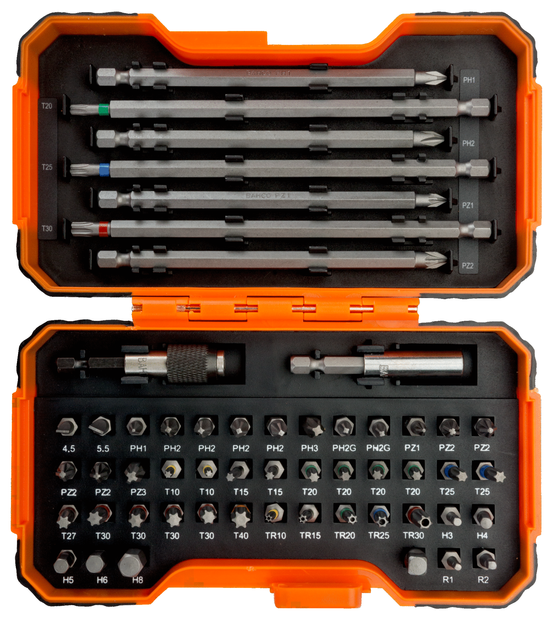 Bahco 59/S54 Bit Set and Bit holders 54 Piece