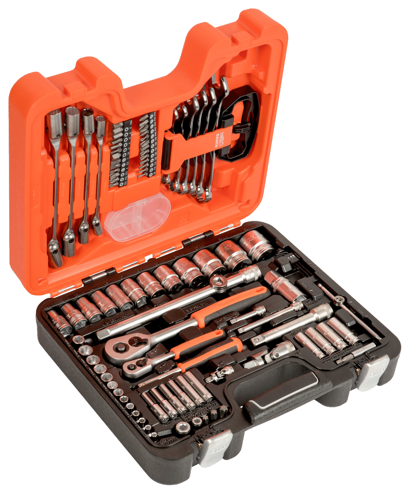 Bahco S910 Socket Wrench and Spanner Set 92 piece 