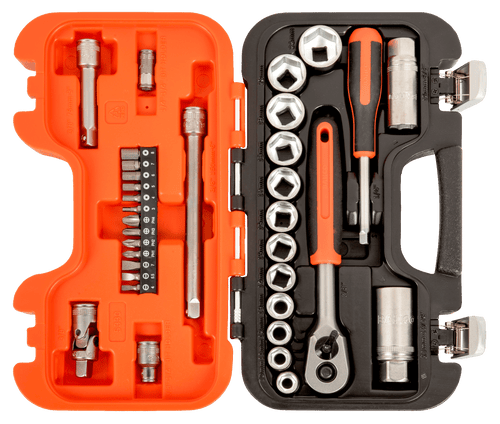 Bahco S330 Mixed Drive Socket Wrench Set 33 Piece