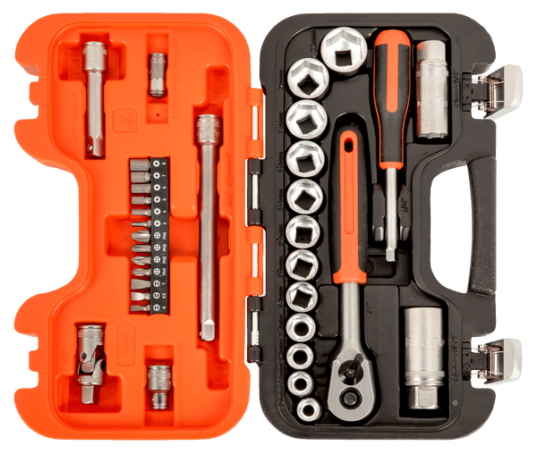 Bahco S330 Mixed Drive Socket Wrench Set 33 Piece