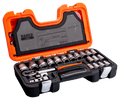Bahco S240 1/2" Drive Socket 24 Piece