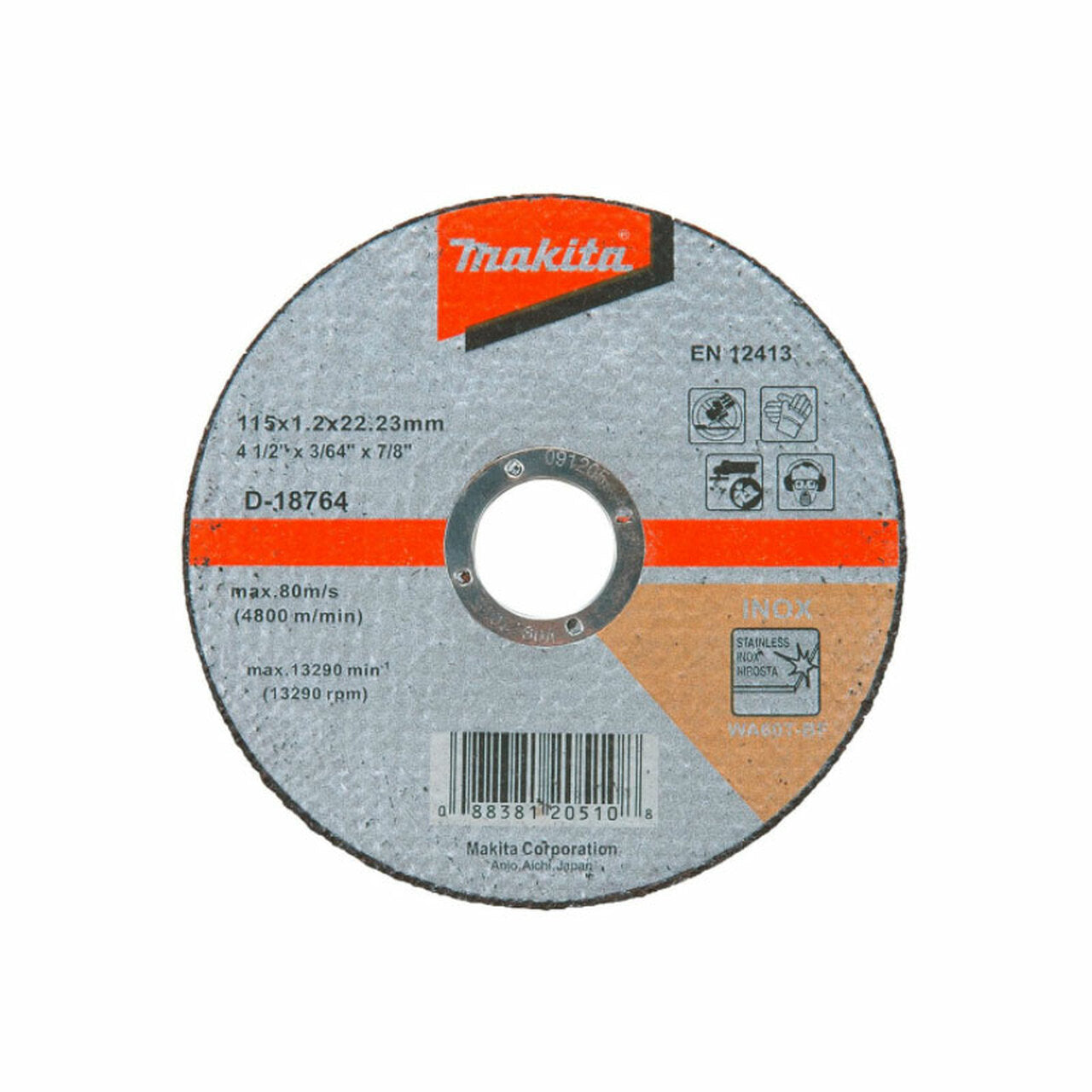 Makita D-18764-100 Thin Metal Cutting Disk 115mm
