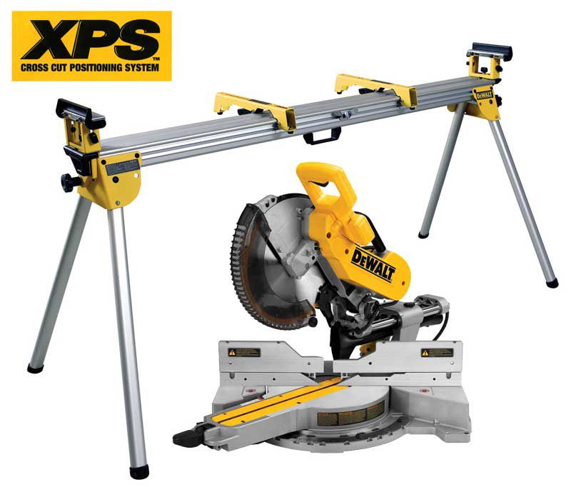 DeWalt DWS780 Compound Slide Mitre Saw With DE7023 Stand (110V)