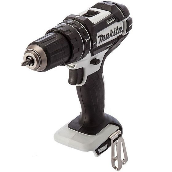 Makita DHP482T1JW 18v LXT Combi Hammer Drill White 1 x 5.0ah Battery + Charger