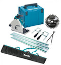 Makita DSP600ZJ 18V LXT Brushless Cordless Plunge Saw Complete Kit