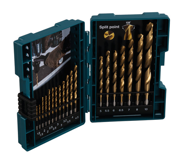 Makita HSS 19 Piece Drill Bit Set D-67527