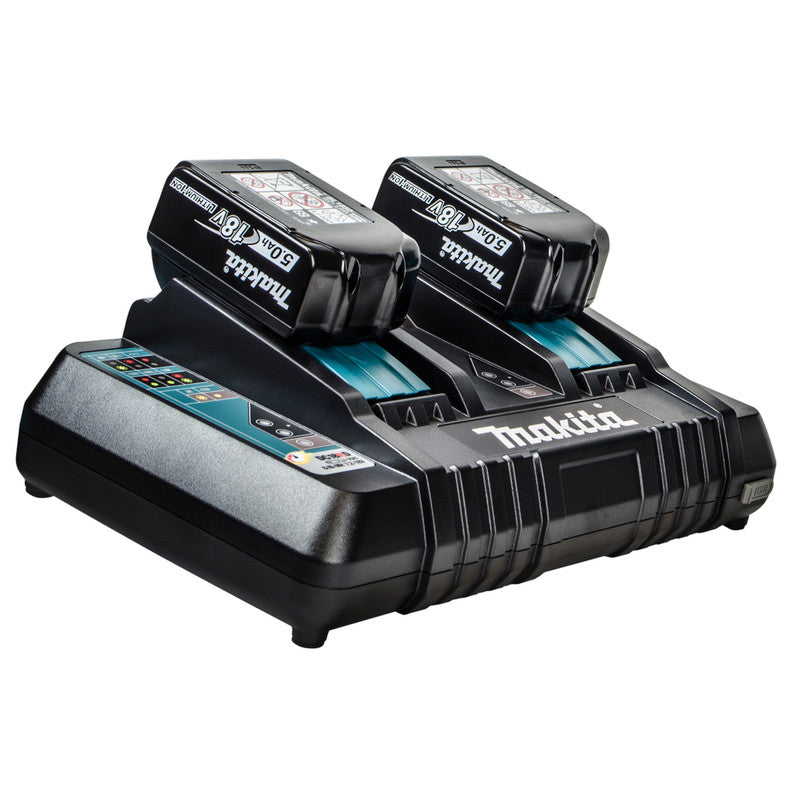 MAKITA DC18RD 14.4-18V LXT Li-Ion Dual/Twin Rapid Charger 240V