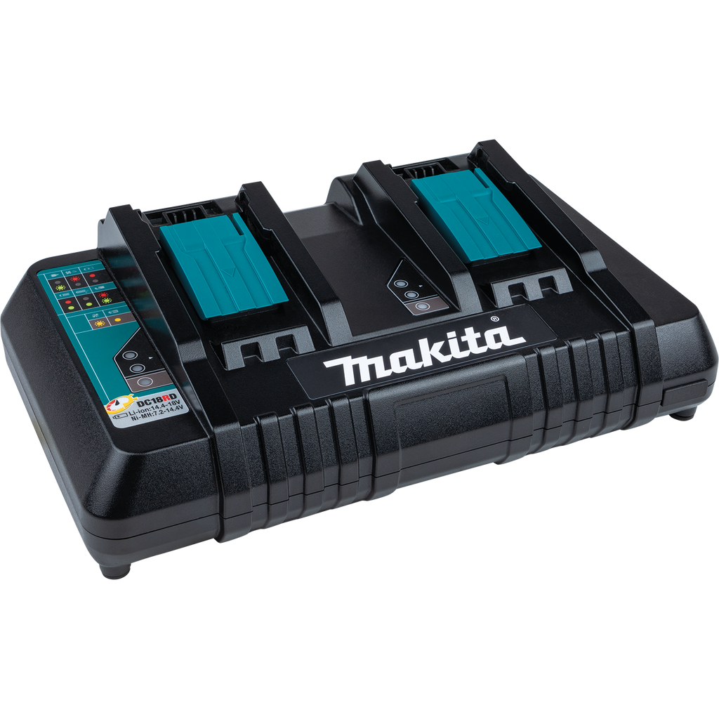 MAKITA DC18RD 14.4-18V LXT Li-Ion Dual/Twin Rapid Charger 240V
