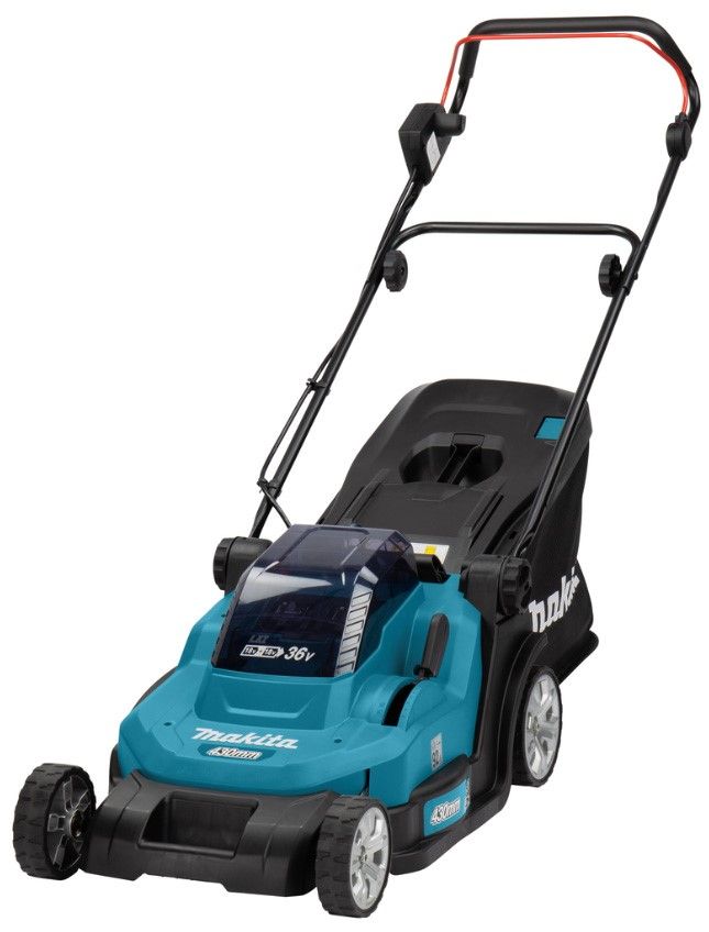 Makita DLM432PT2 Twin 18v LXT Cordless 36v Lawn Mower 430mm inc 2x 5.0Ah