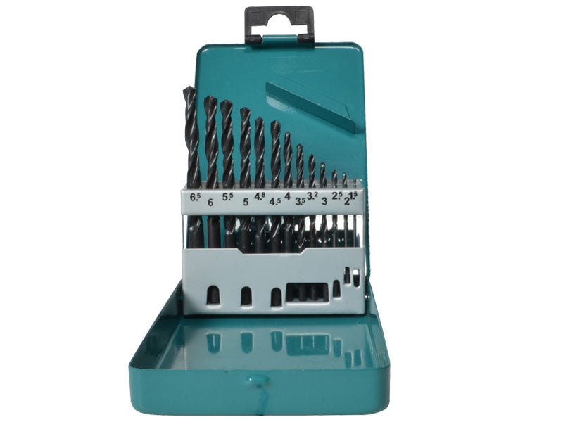 Makita D-54075 13 Piece HSS-R Metal Drill Bit Set With Storage Case