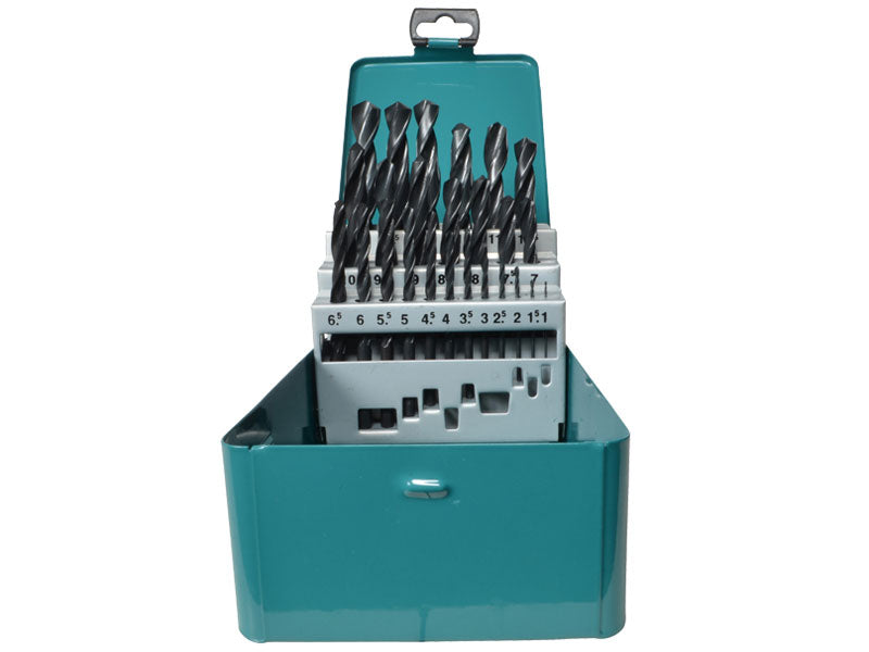 Makita 25 Piece HSS-R Metal Drill Bit Set D-54097