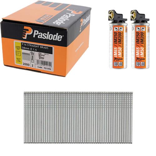 Paslode 921594 16G 38mm Stainless Steel Brad Nails (2000)