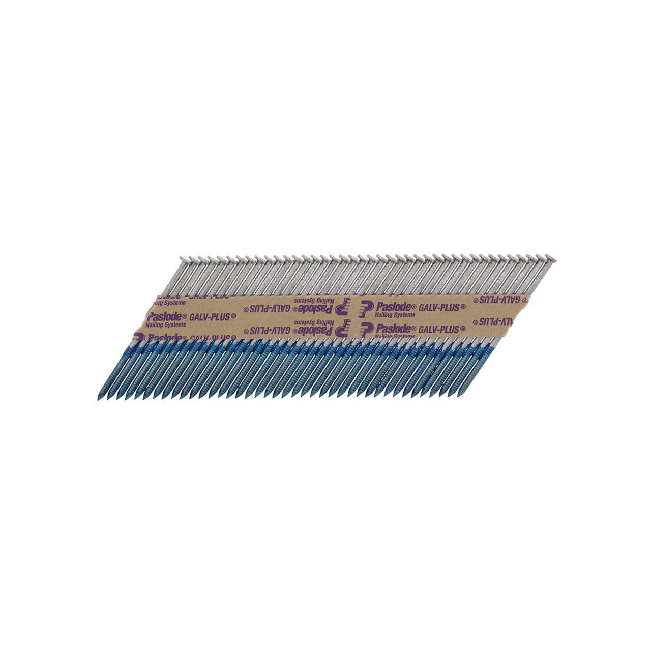 Paslode 141071 2.8mm x 63mm Galv-Plus Ring Shank Nails for 360Xi, IM360Ci