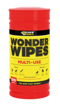 Everbuild Wonder Wipes 100 Tub Multi Purpose Hand/Tool Cleaners