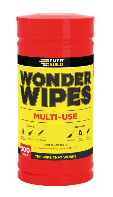 Everbuild Wonder Wipes Trade (Tub 100)