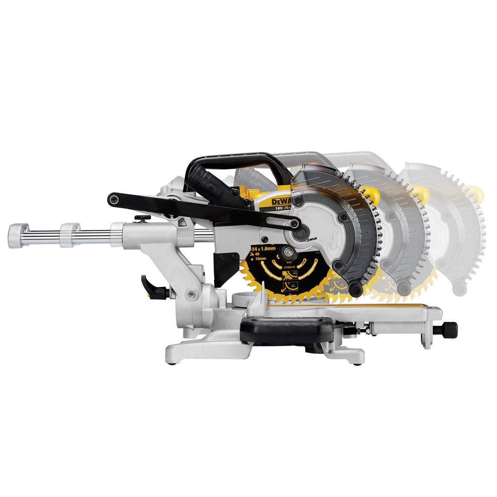 DeWalt DCS365N 18v Cordless XR Li-Ion 184mm Mitre Saw with XPS Body Only