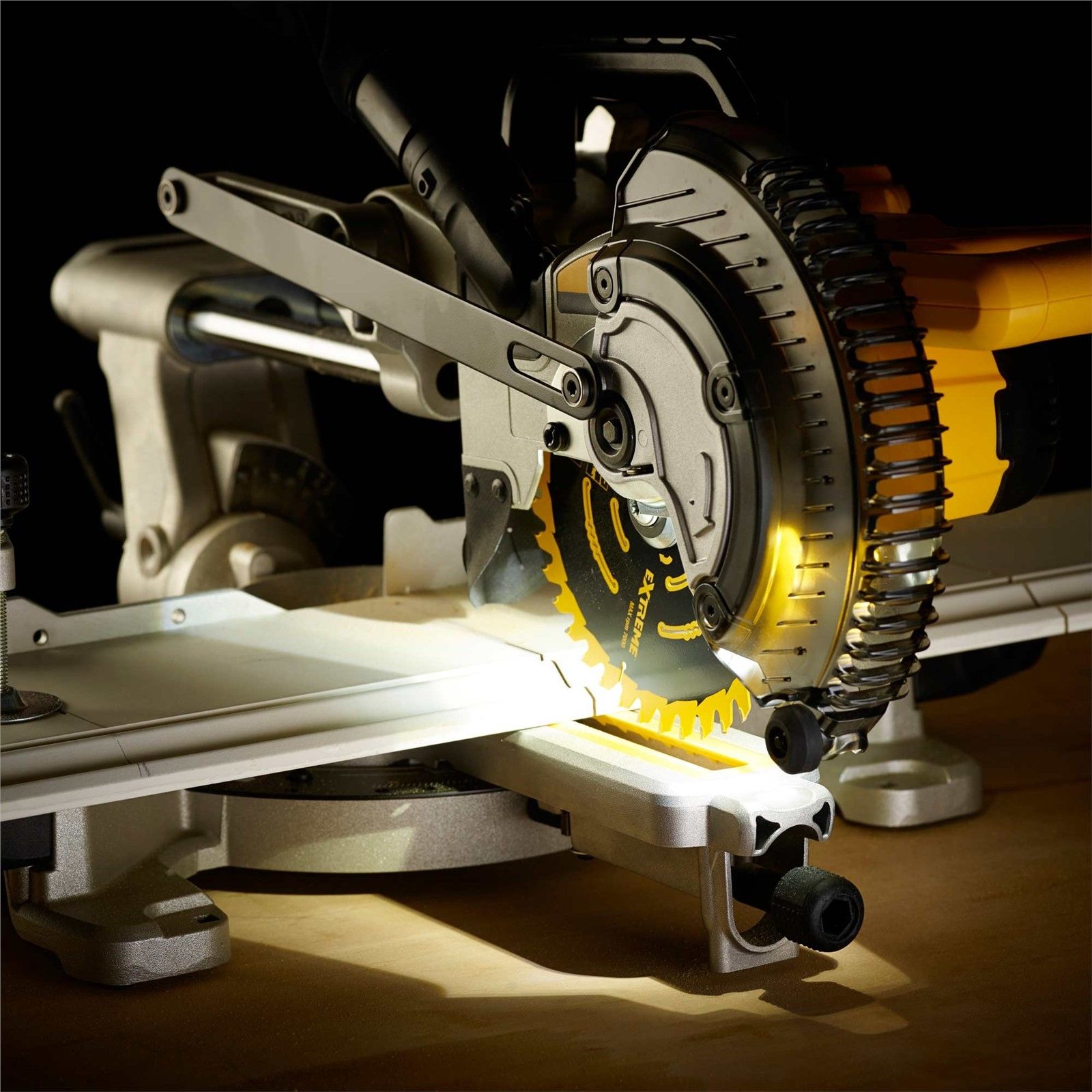 DeWalt DCS365N 18v Cordless XR Li-Ion 184mm Mitre Saw with XPS Body Only